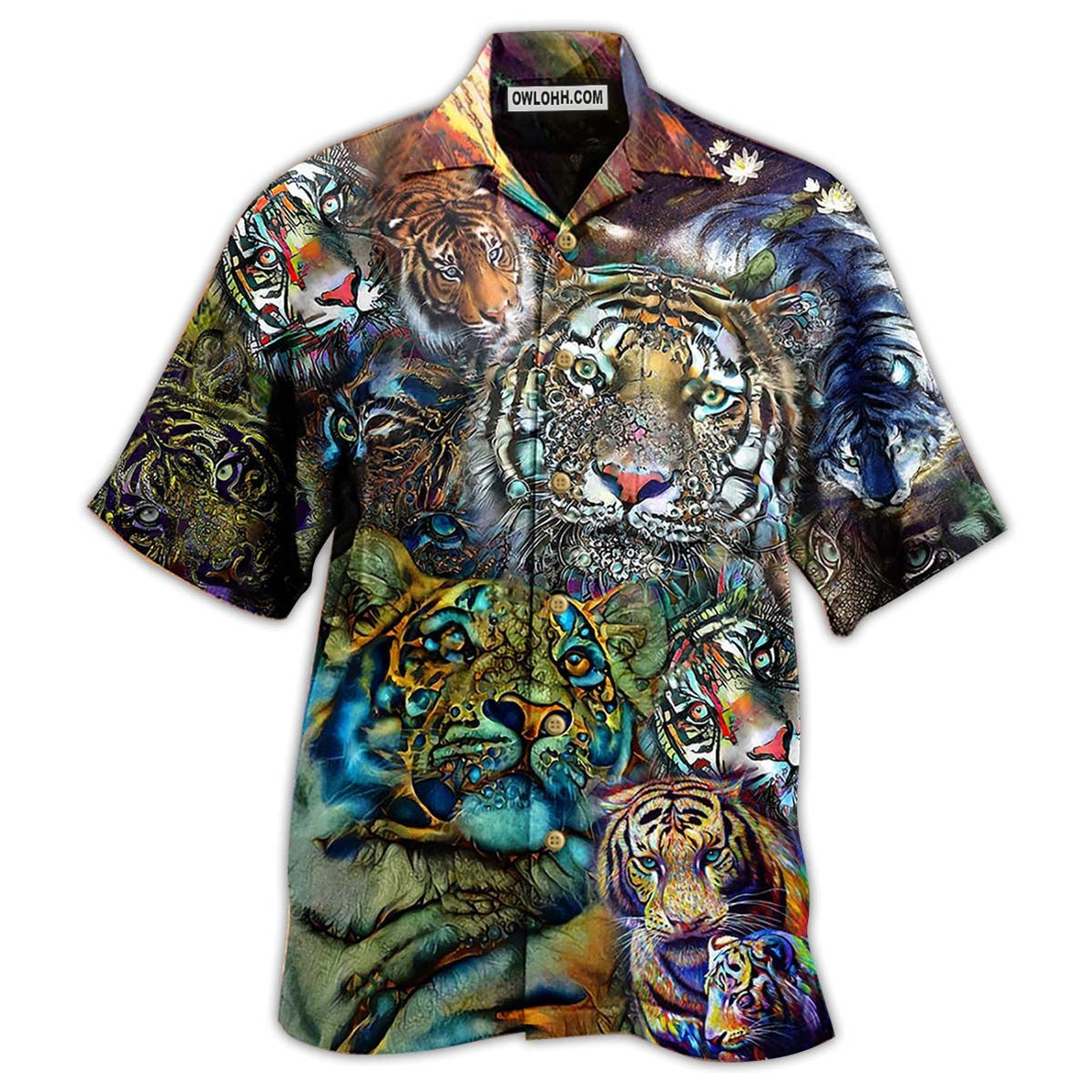 Tiger Lover Style – Hawaiian Shirt  – Owl Ohh