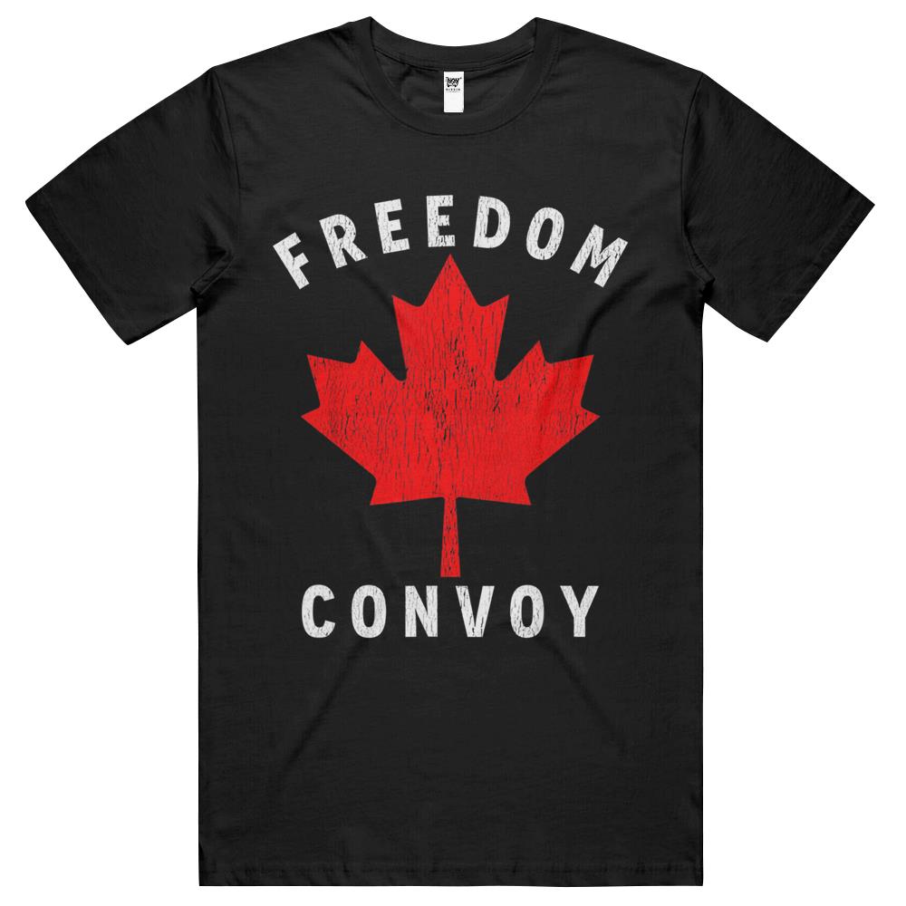 Canada Freedom Convoy 2022 Canadian Truckers Support Gift T Shirts