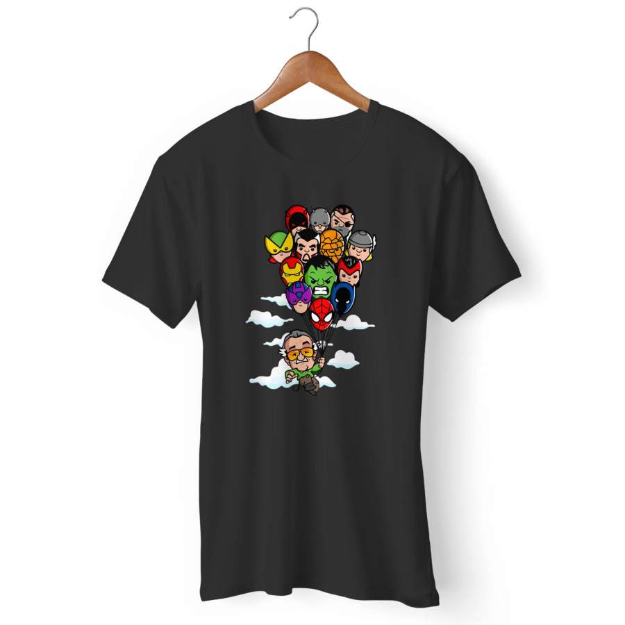 Balloon Stan Superhero Character Man’s T-Shirt