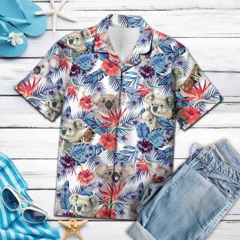 Artsyhomes Koala Tropical Hawaiian Ha39510