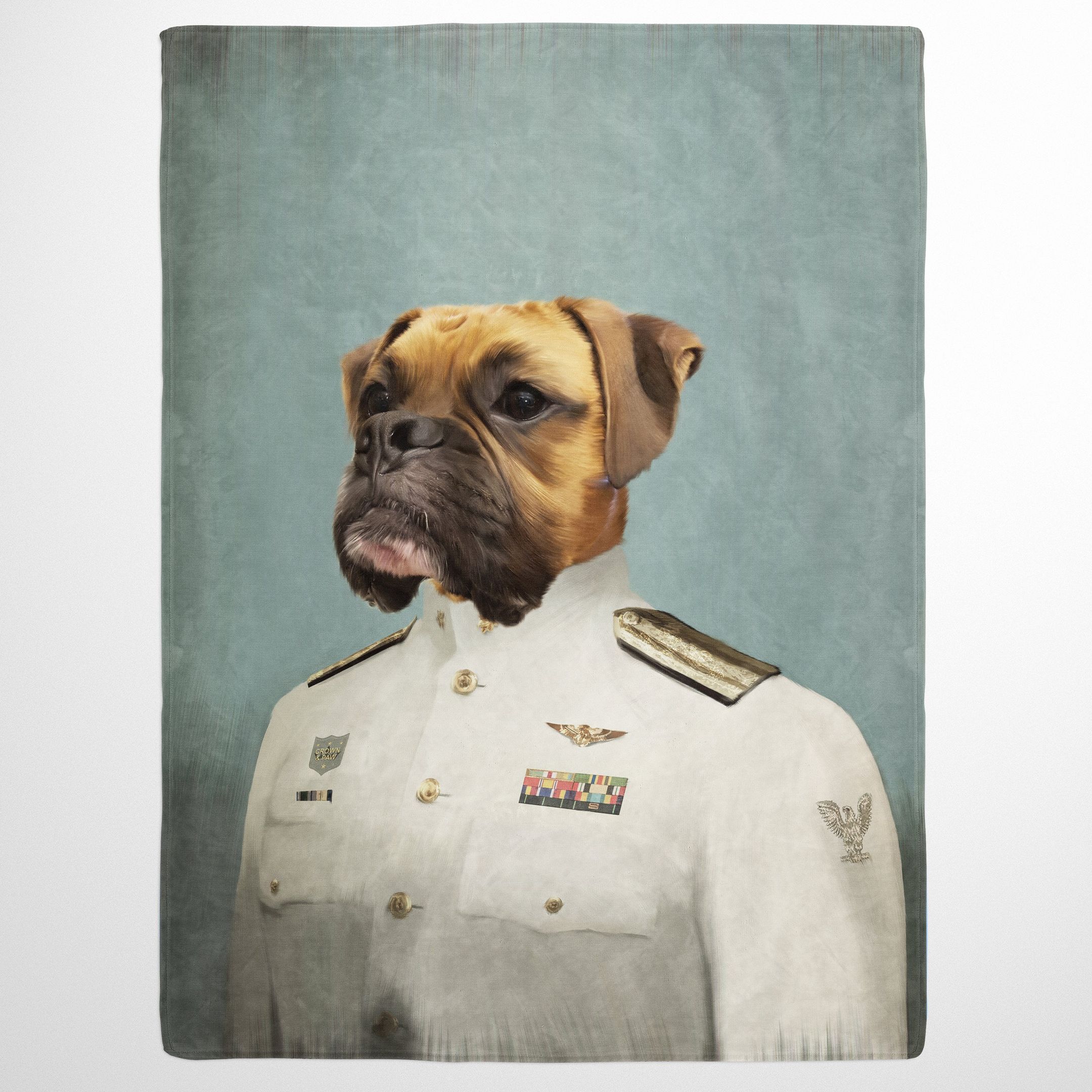 The Male Coastguard Custom Pet Quilt Blanket