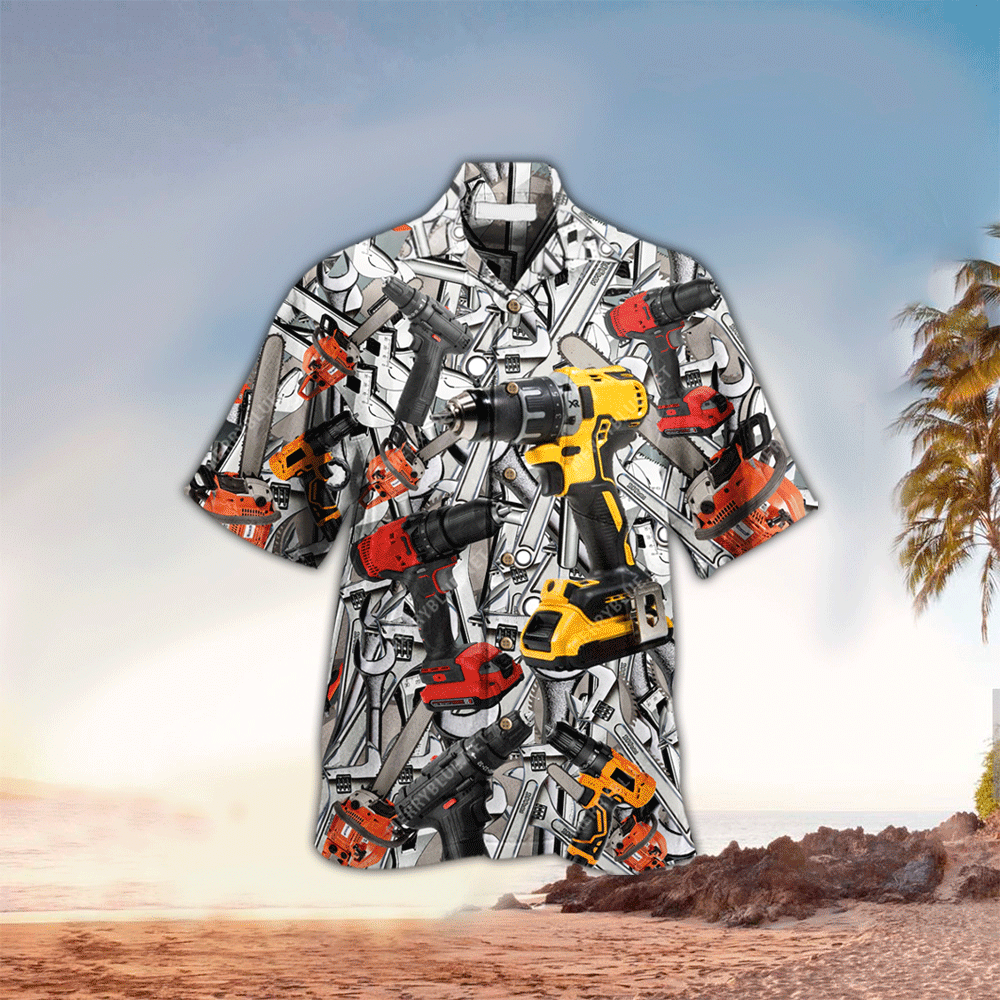 Mechanic Hawaii Mens Hawaii Shirt For Aloha Ha52591