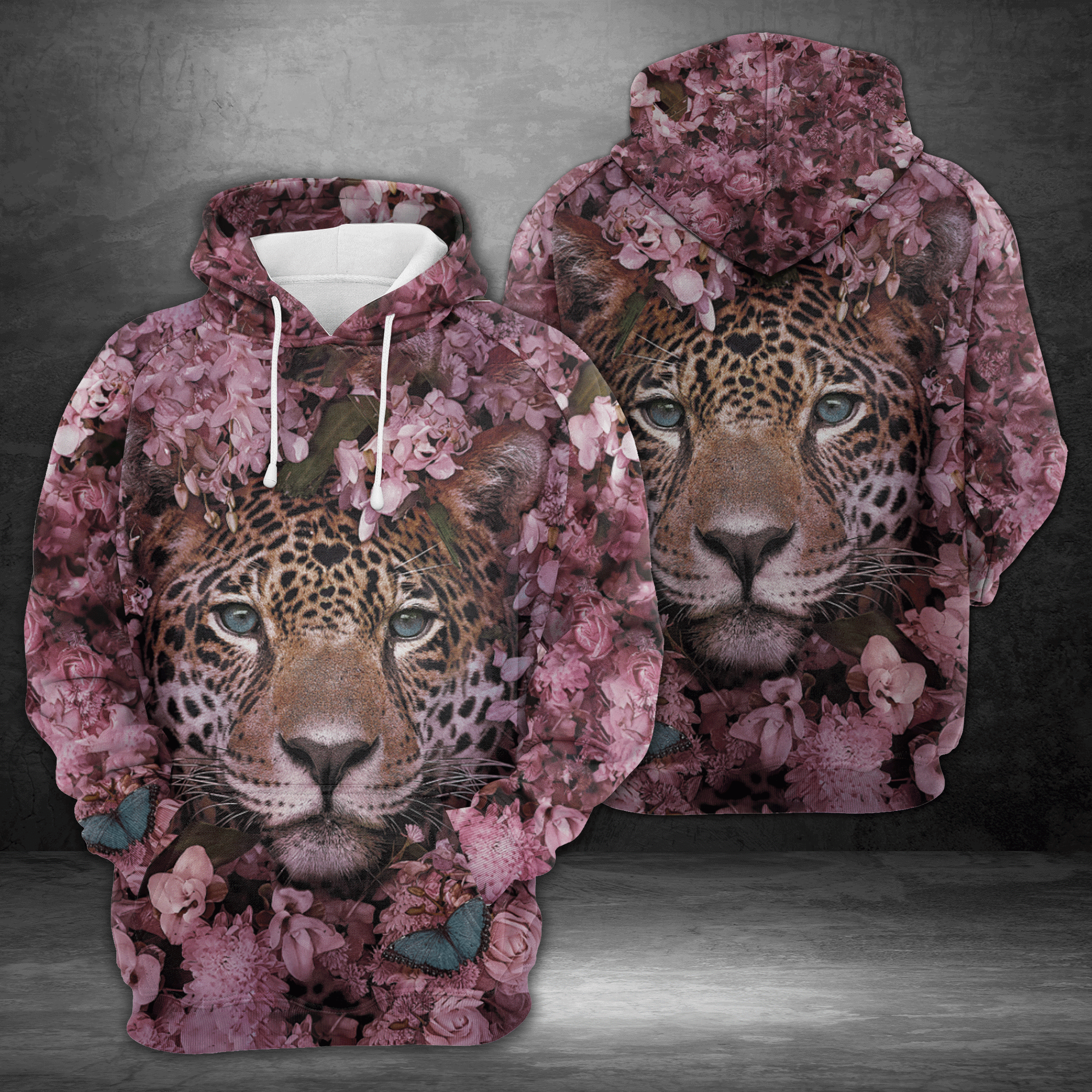 Amazing Leopard Ht21814 – All Over Print Unisex Hoodie