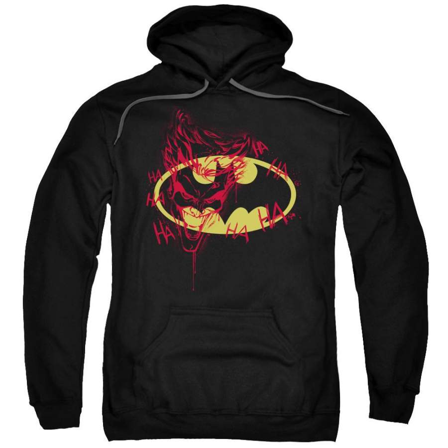 Batman – Joker Graffiti Adult Pull Over Hoodie