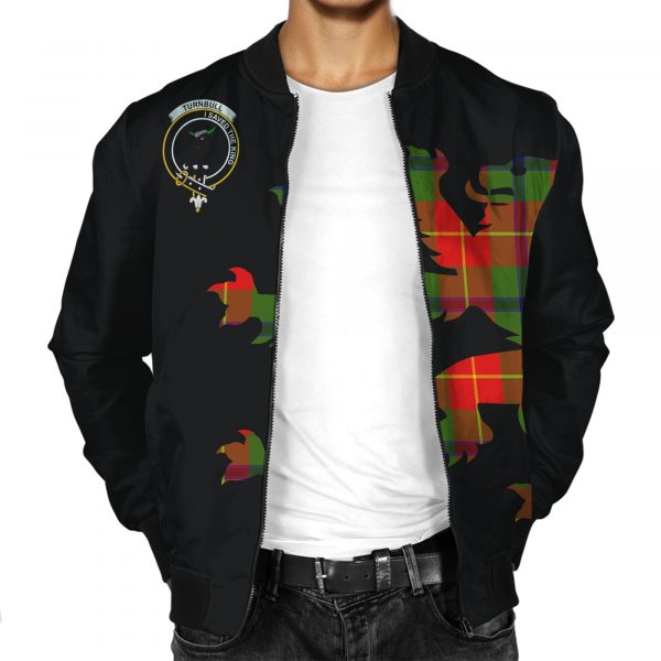 Turnbull Lion & Thistle All Over Printed Bomber Jacket Us Size