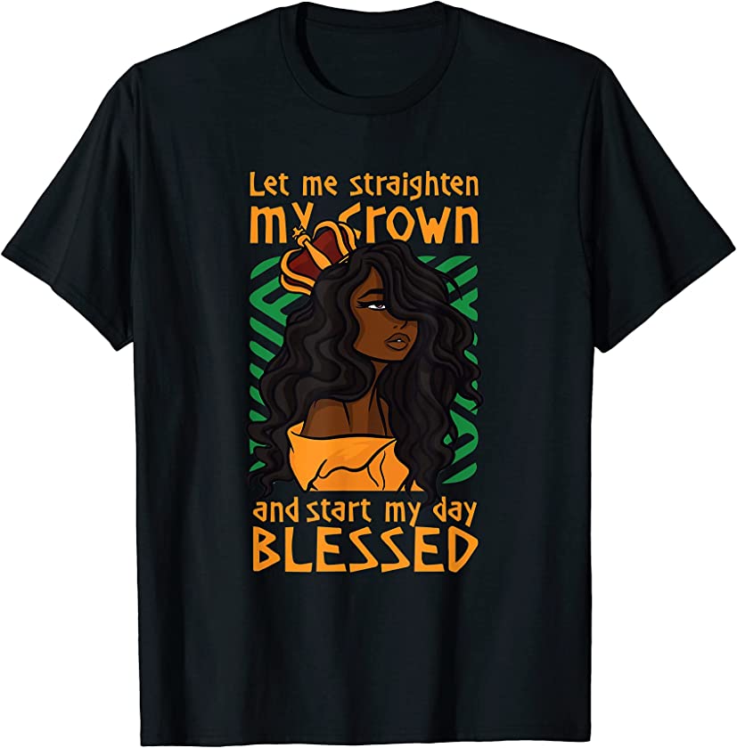 African American Unapologetic Blessed Ebony Queen T-Shirt