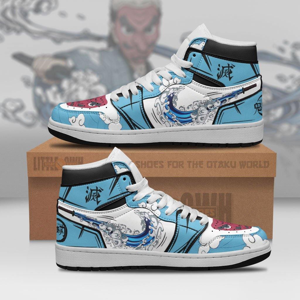 Demon Slayer Sneakers Sakonji Urokodaki Custom Anime Shoes