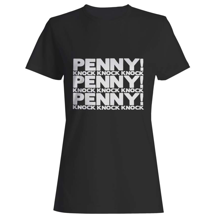 Big Bang Theory Penny Knock Woman’s T-Shirt