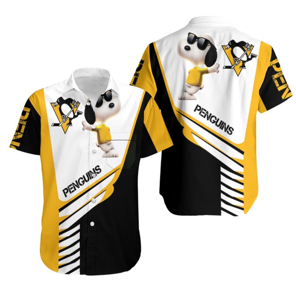 Pittsburgh Penguins Snoopy For Lover Hoodie Hawaiian Shirt