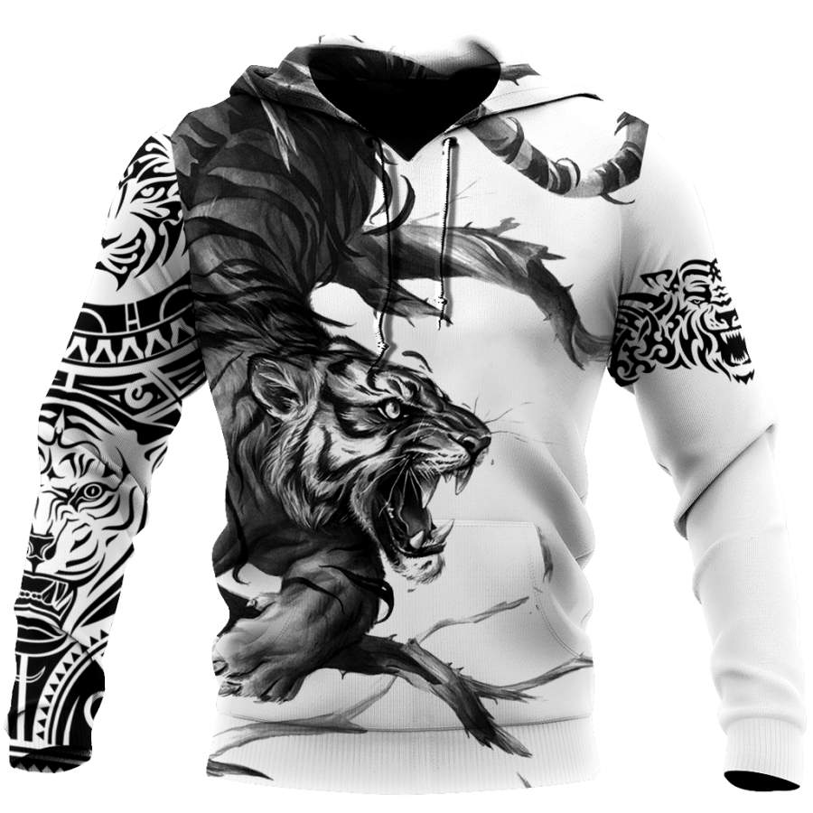 Tiger Tatoo 3D All Over Printed Shirts For Men & Women