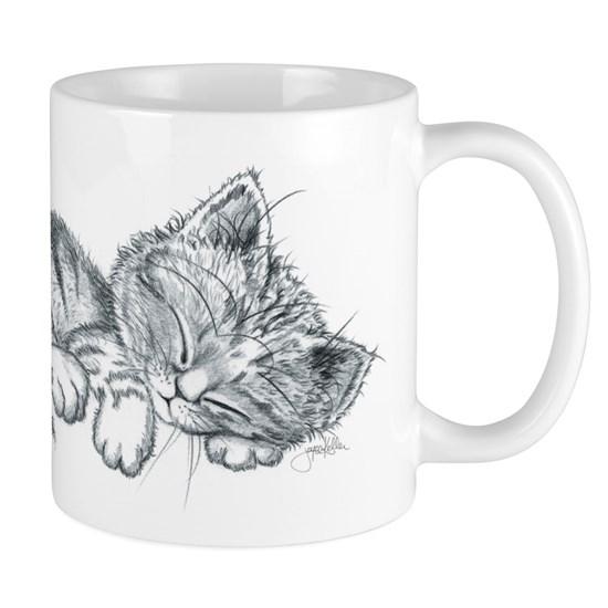 Sleeping Kitten Mug