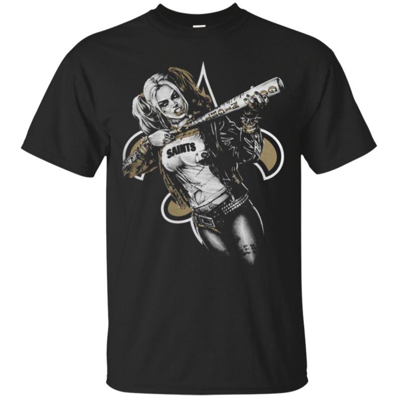 New Orleans Saints Harley Quinn fan T Shirt – Orchid Store