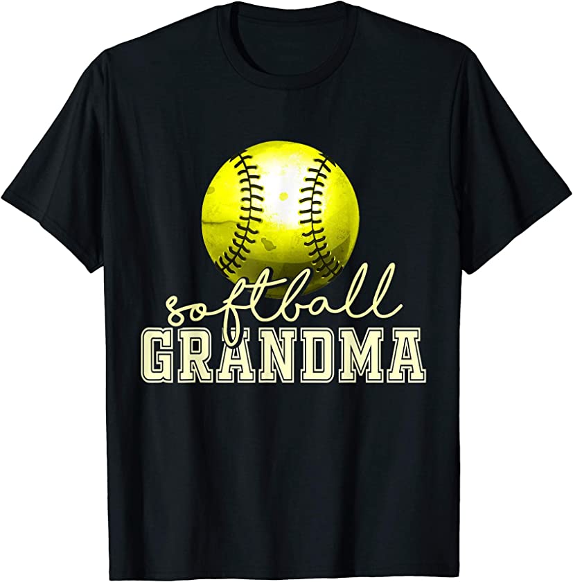 Vintage Softball Grandma T-Shirt