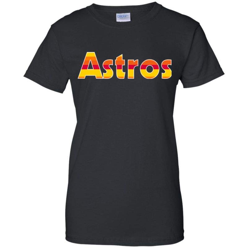 Get Here Houston Astros Rainbow Ladies Shirt