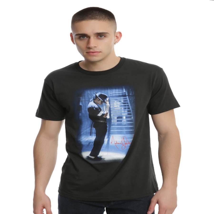 Fashion Men’s Summer T-shirt MICHAEL JACKSON ALLEY T-SHIRT Funny Tshirt Men’s Personality T-shirt