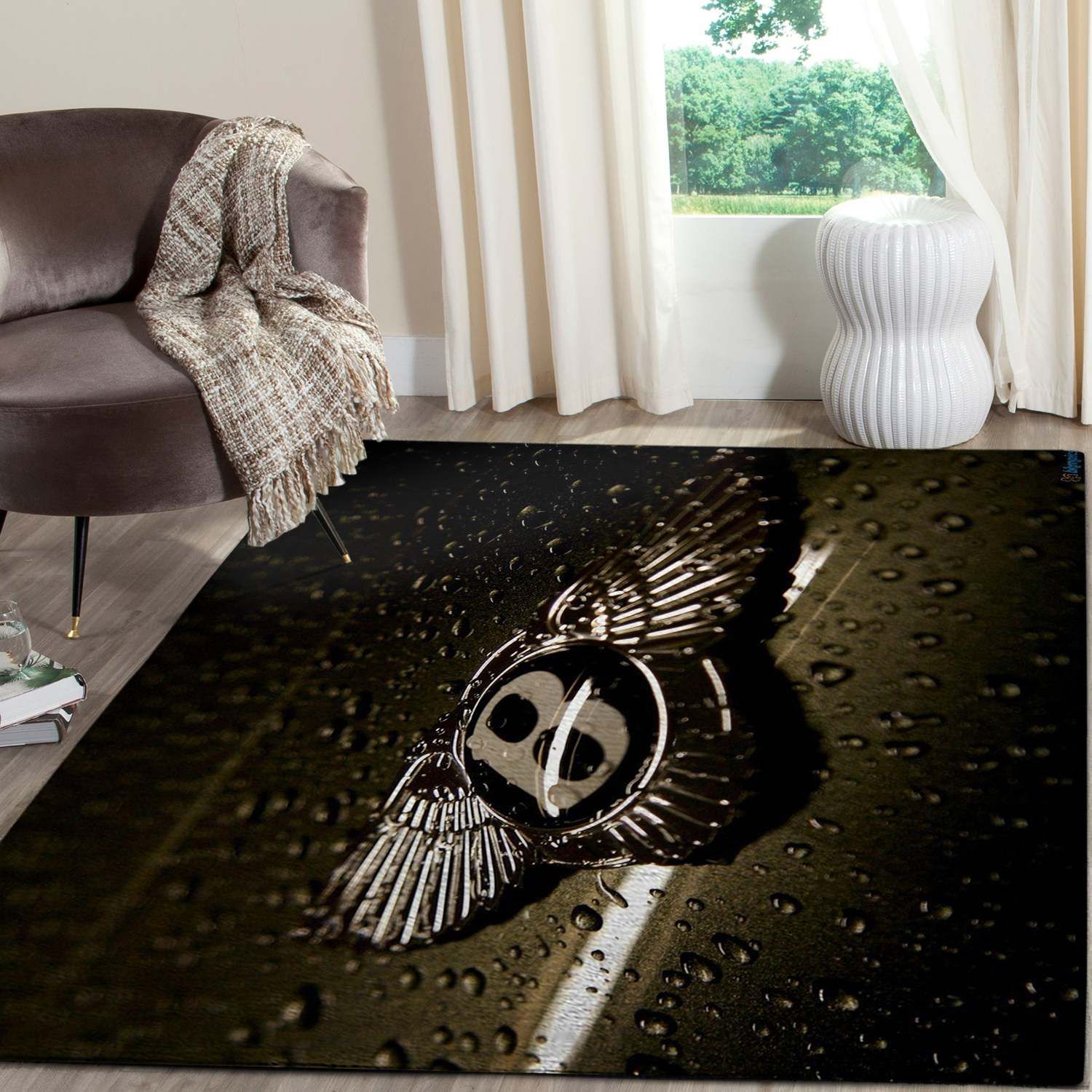 Bentley Logo SuperCars Area Rugs Living Room Carpet FN161219 Local Brands Floor Decor