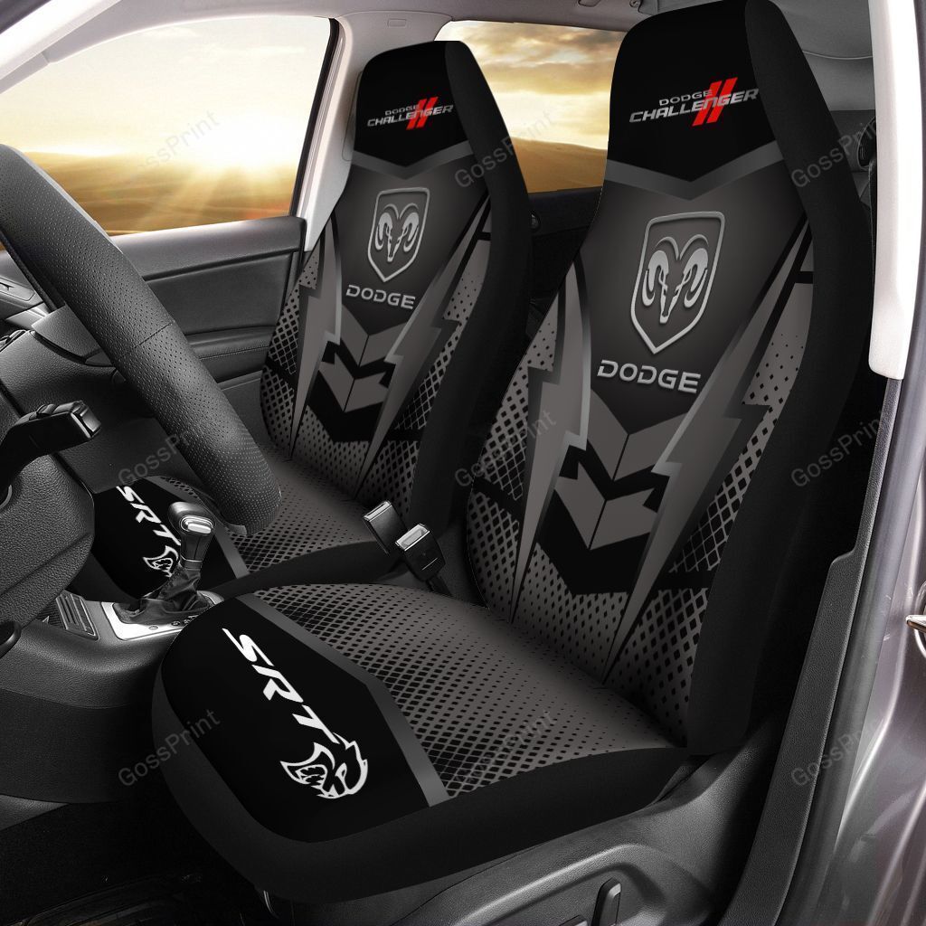 Dodge Challenger Car Seat Cover ( Set Of 2 ) Ver 15