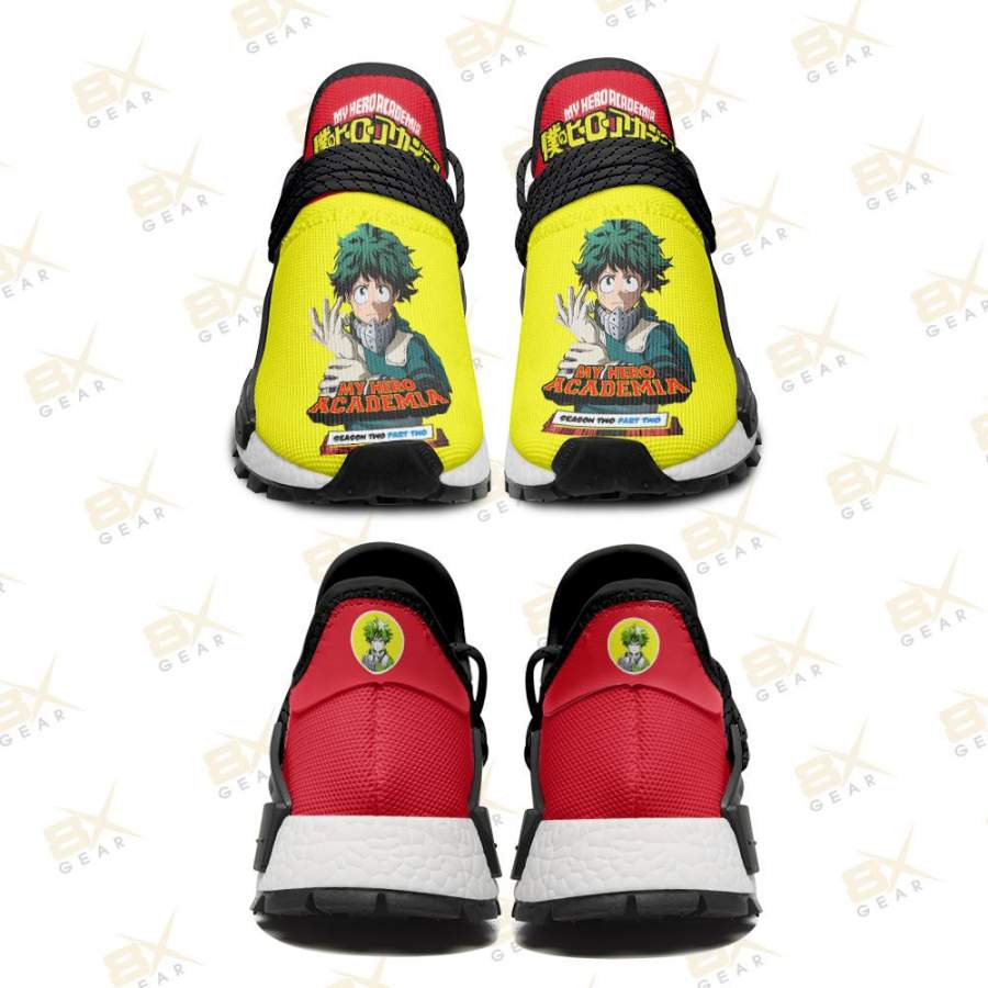 Midoriya Shoes My Hero Academia Sneakers Fan Gift S12078