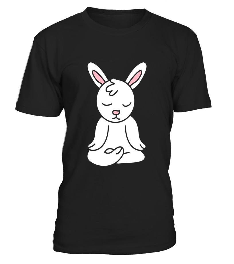 Bunny Rabbit Yoga Shirt – Yoga Animals – Limited Edition T shirts C-GVZ7T