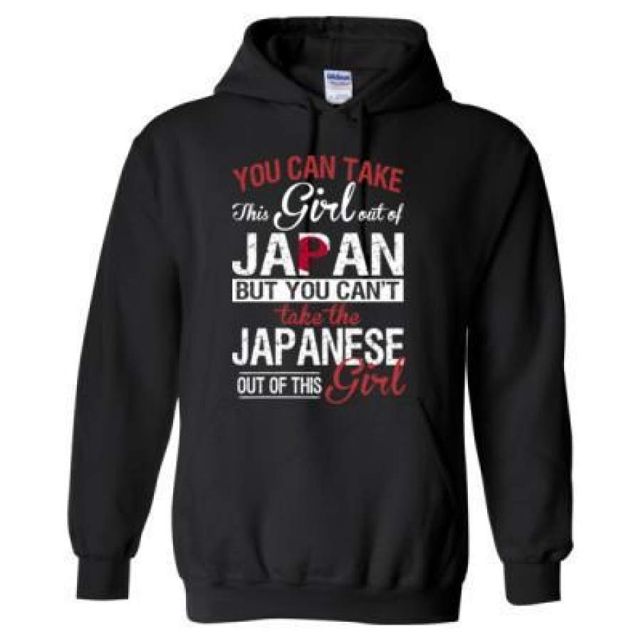 AGR You Can Take The Girl Out Of Japan But You Cannot Take The Japanes Out Of Thise Girl – Heavy Blend™ Hooded Sweatshirt