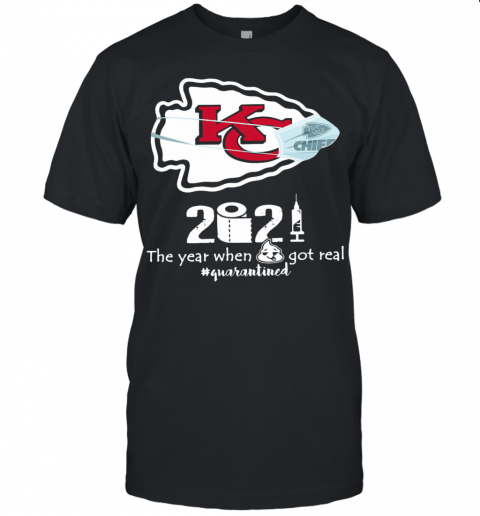 Kansas City Chiefs Face Mask 2021 Toilet Paper The Year When Got Real Quanrantined Unisex Jersey Tee