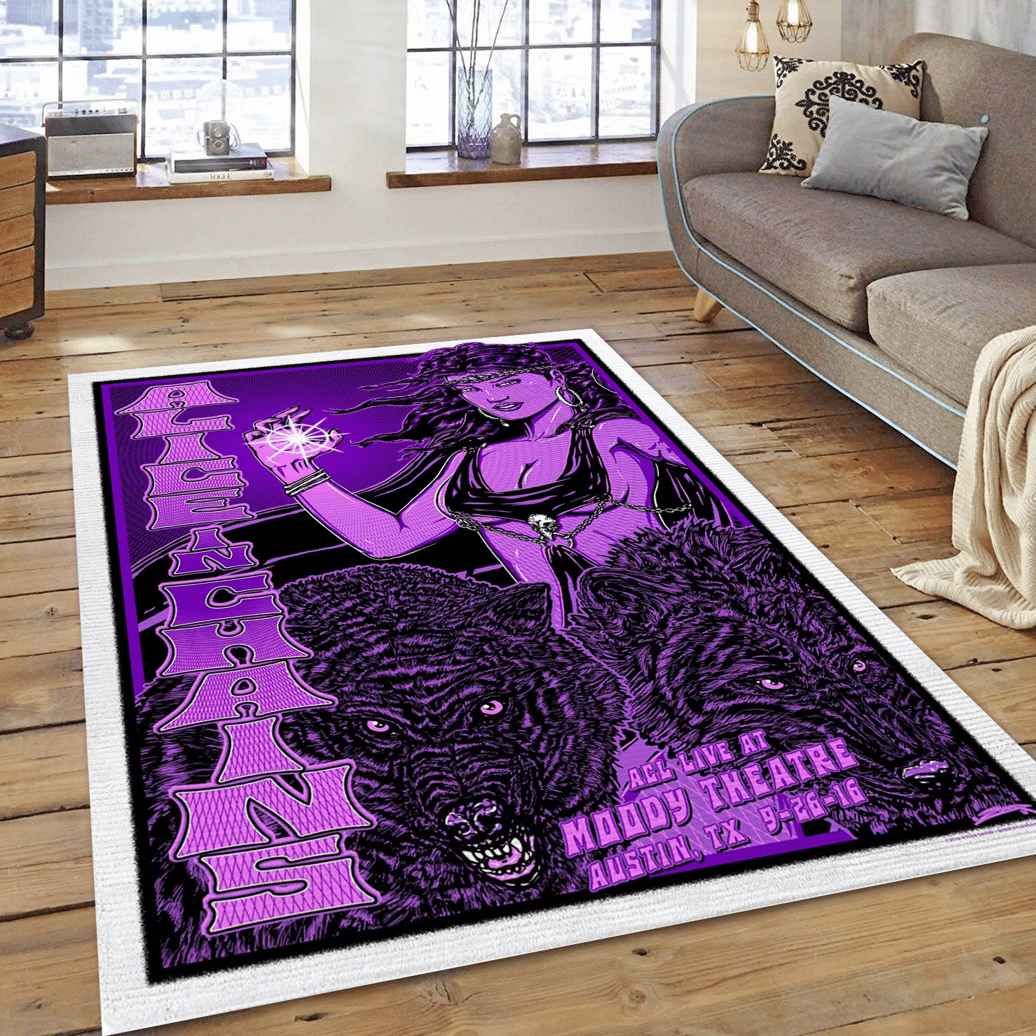 Alice In Chains 1 Act Live Area Rug, Living Room  Rug – Christmas Gift Us Decor