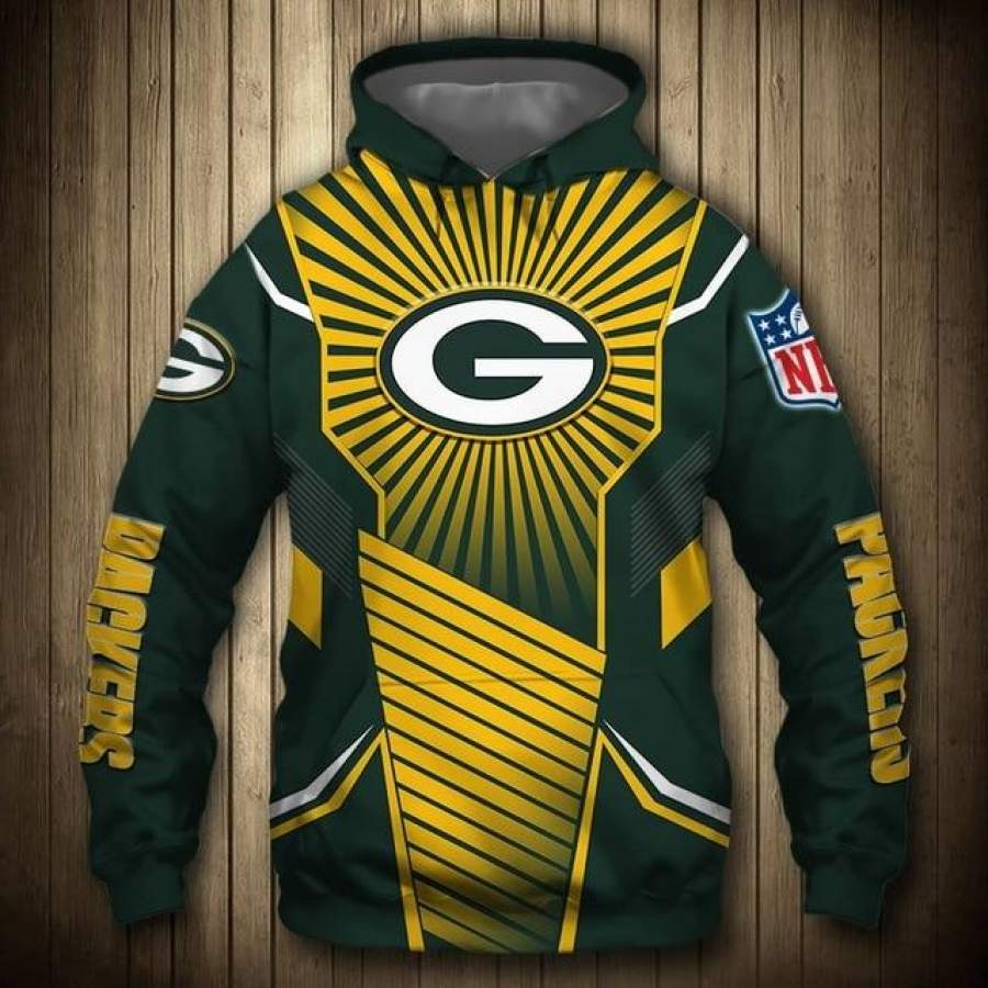 Green Bay Packers Sunlight Casual Hoodie