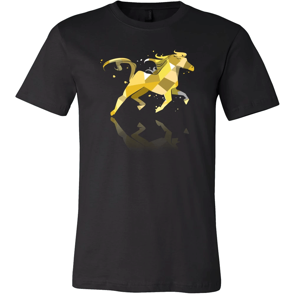 Horse Lovers,Jumping,Running Graphic Horses Animal T-Shirt