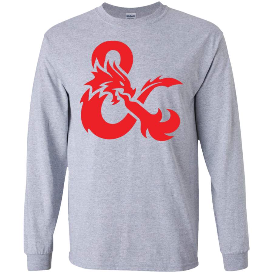 AGR Dungeons and Dragons Logo Long Sleeve T-Shirt