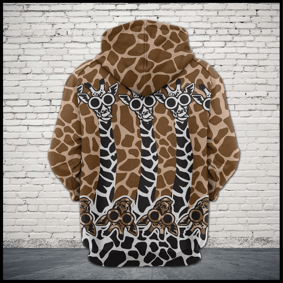 Funny Giraffe Hoodie 3D