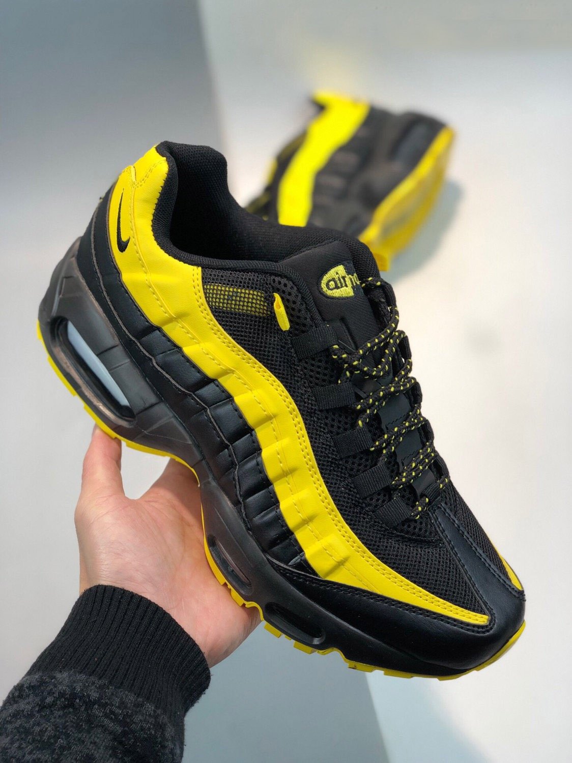 Nike Air Max 95 Frequency Pack BlackTour Yellow-White 5339671