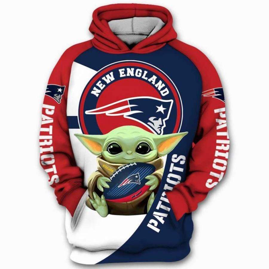 New England Patriots Hoodie 3D Style3750 All Over Printed