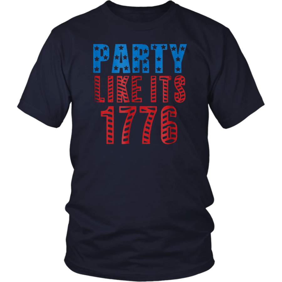 Party Like It Is 1776 4th of July T-Shirt