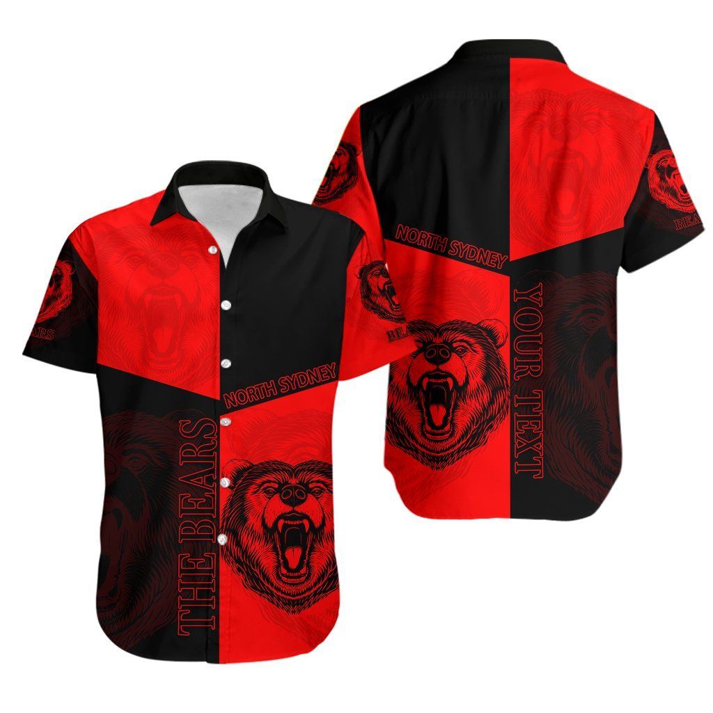 (Custom Personalised)North Sydney Hawaiian Shirt The Bears Th4