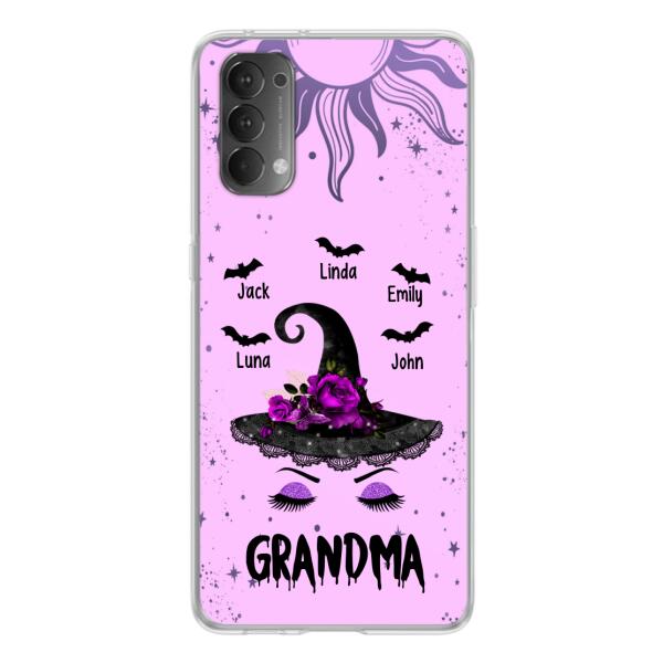 Personalized Grandma Witch Phone Case – Upto 5 Kid’S – Best Gift For Grandma -Grandma,Gigi,Nana,Mama,Gigi