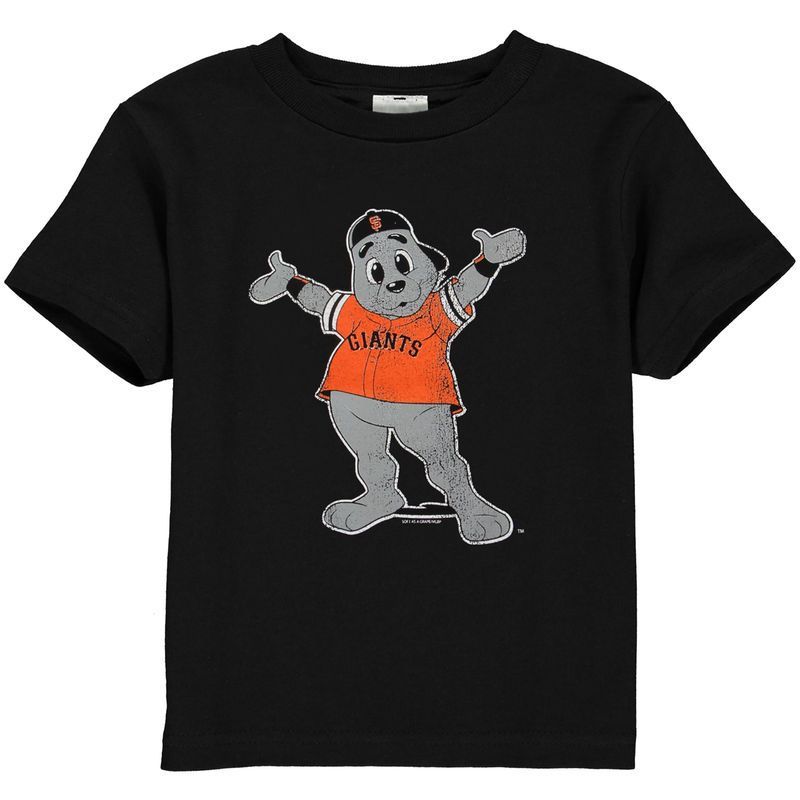 San Francisco Giants Black Mascot Shirt