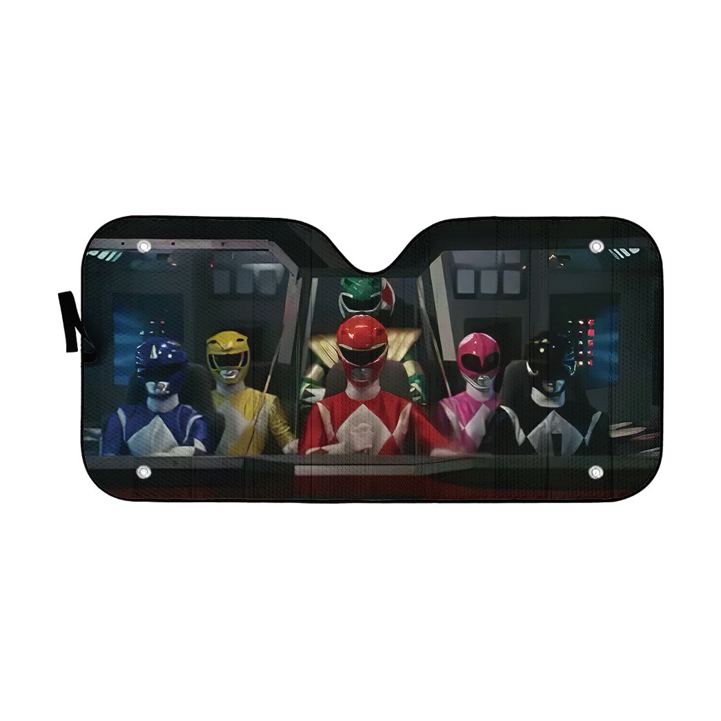 Gearhumans  Gearhuman 3D Mighty Morphin Power Rangers Megazord Cockpit Custom Car Auto Sunshade