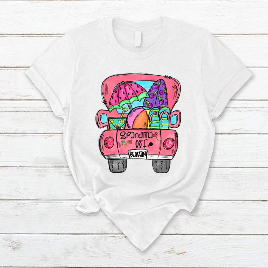 Personalized Grandma Life Summer Shirt