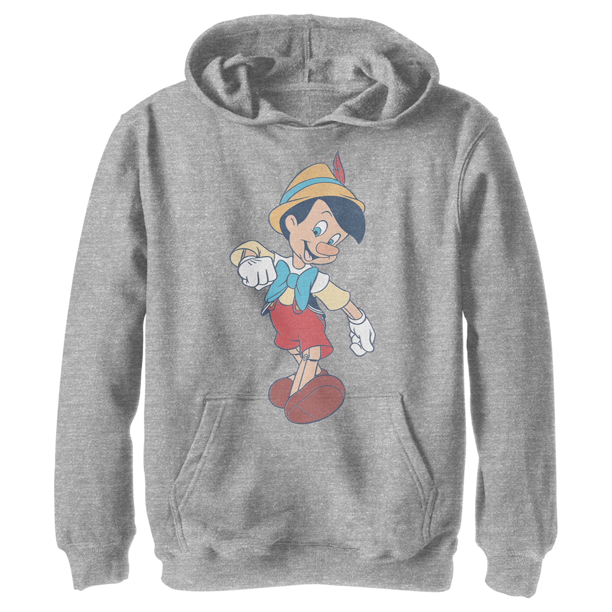 Boy’S Pinocchio Real Boy Strut Pull Over Hoodie