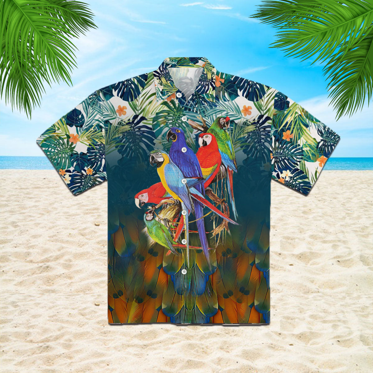 Oragontee Parrot Hawaii Shirt For Men Women Adult Ha9881