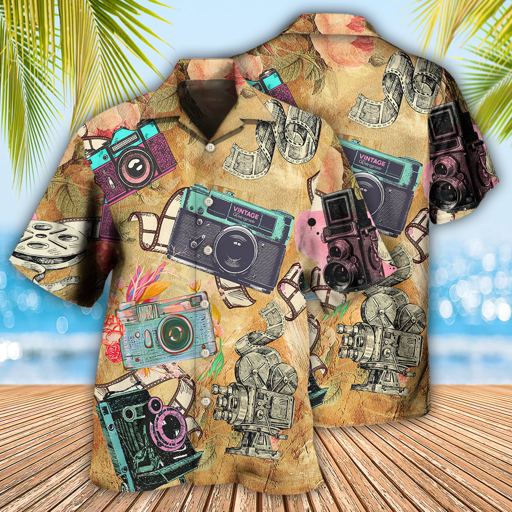 Camera Look At Old Cameras Hawaii Shirt Ha10687