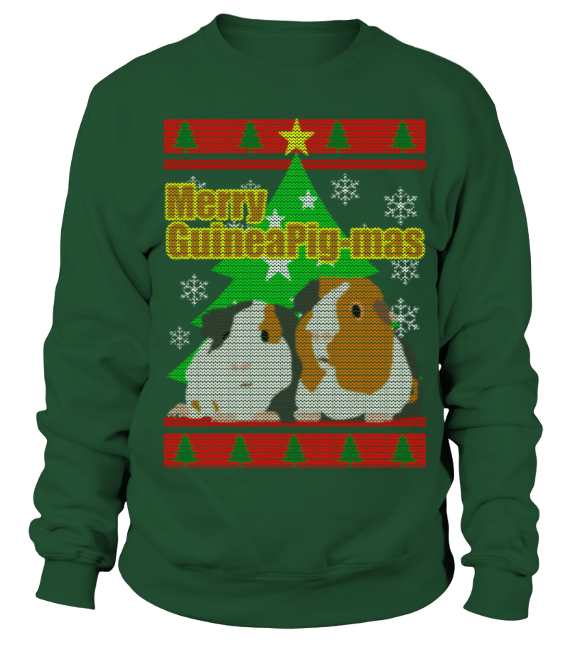 Ugly Christmas Sweater – Guineapig-Mas T Shirts C-Fypuik