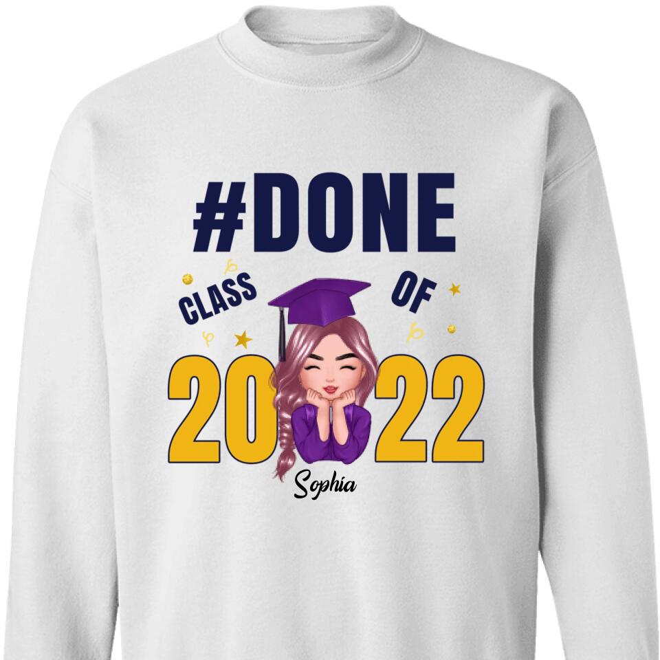 Personalized Graduation Girl Sweatshirt , Best Gift For Friend – Trending Personalized