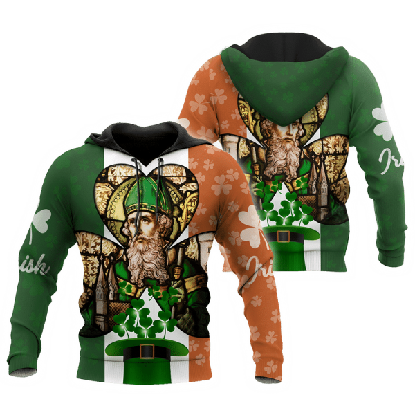 St. Patrick Irish 3D Hoodie St. Patrick’S Day Gift Hn