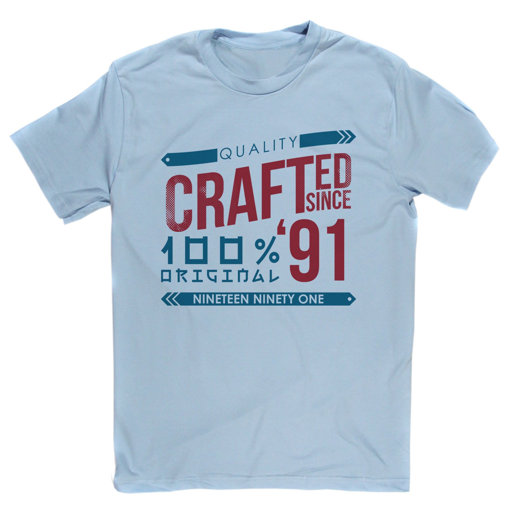 Crafted in 1991 Year T Shirt