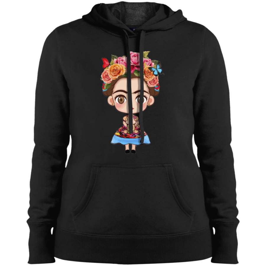 AGR Frida Kahlo Funny T-Shirt Ladies’ Pullover Hooded Sweatshirt