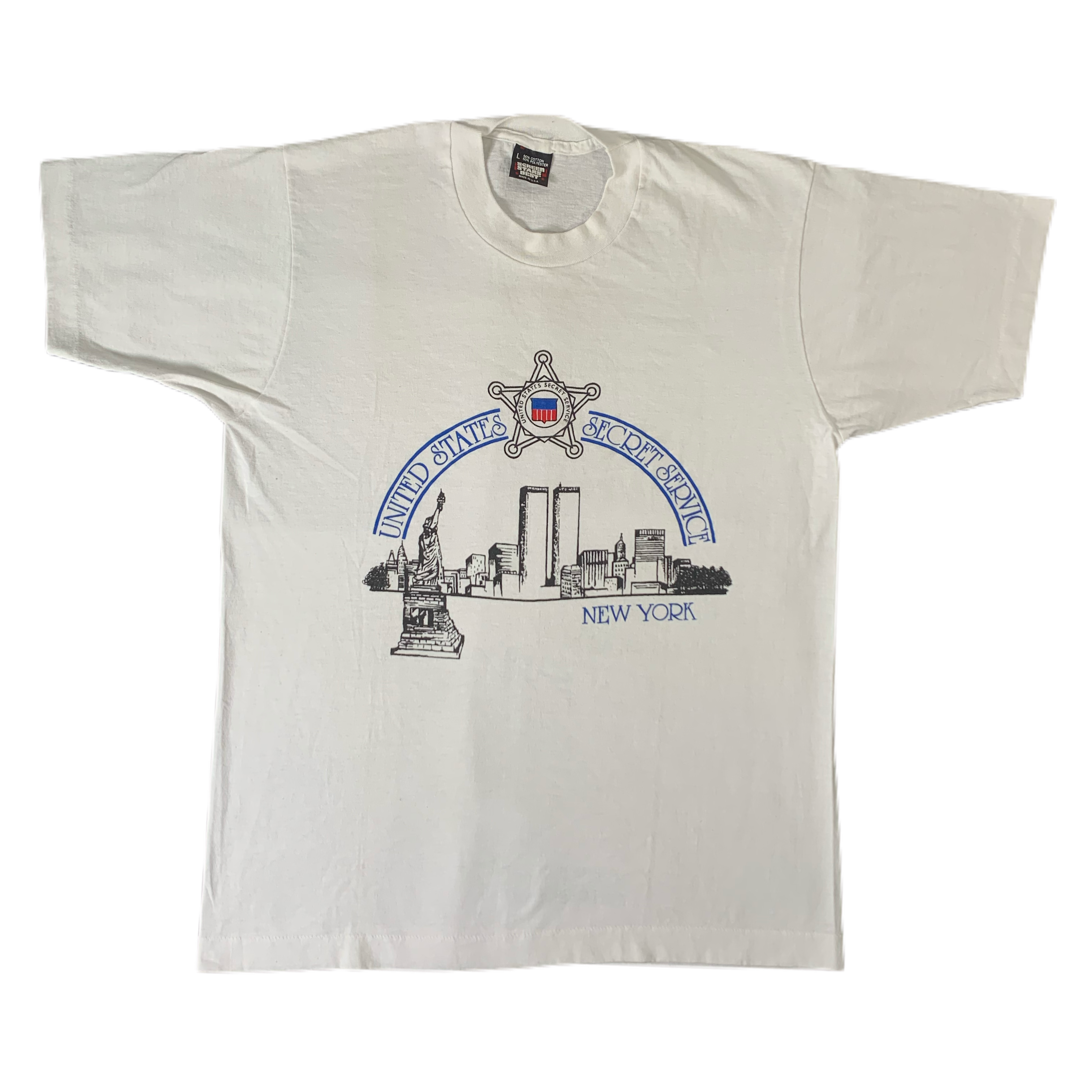 Vintage United States Secret Service “Twin Towers” T-Shirt