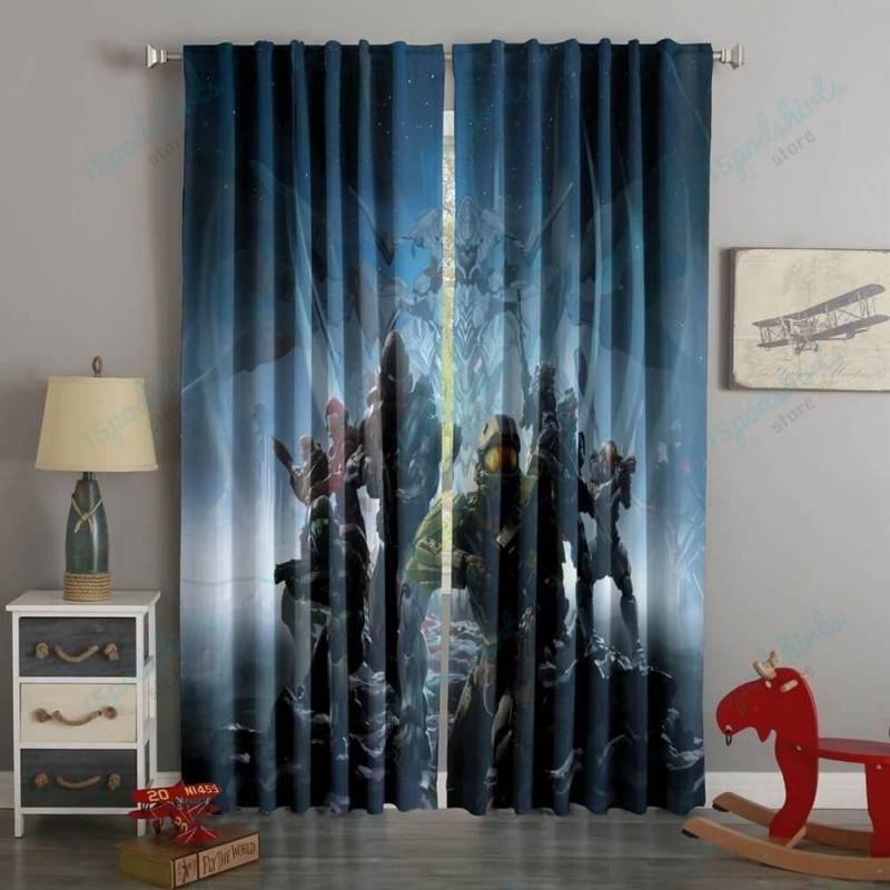 3D Printed Halo 5 Guardians Style Custom Living Room Curtains