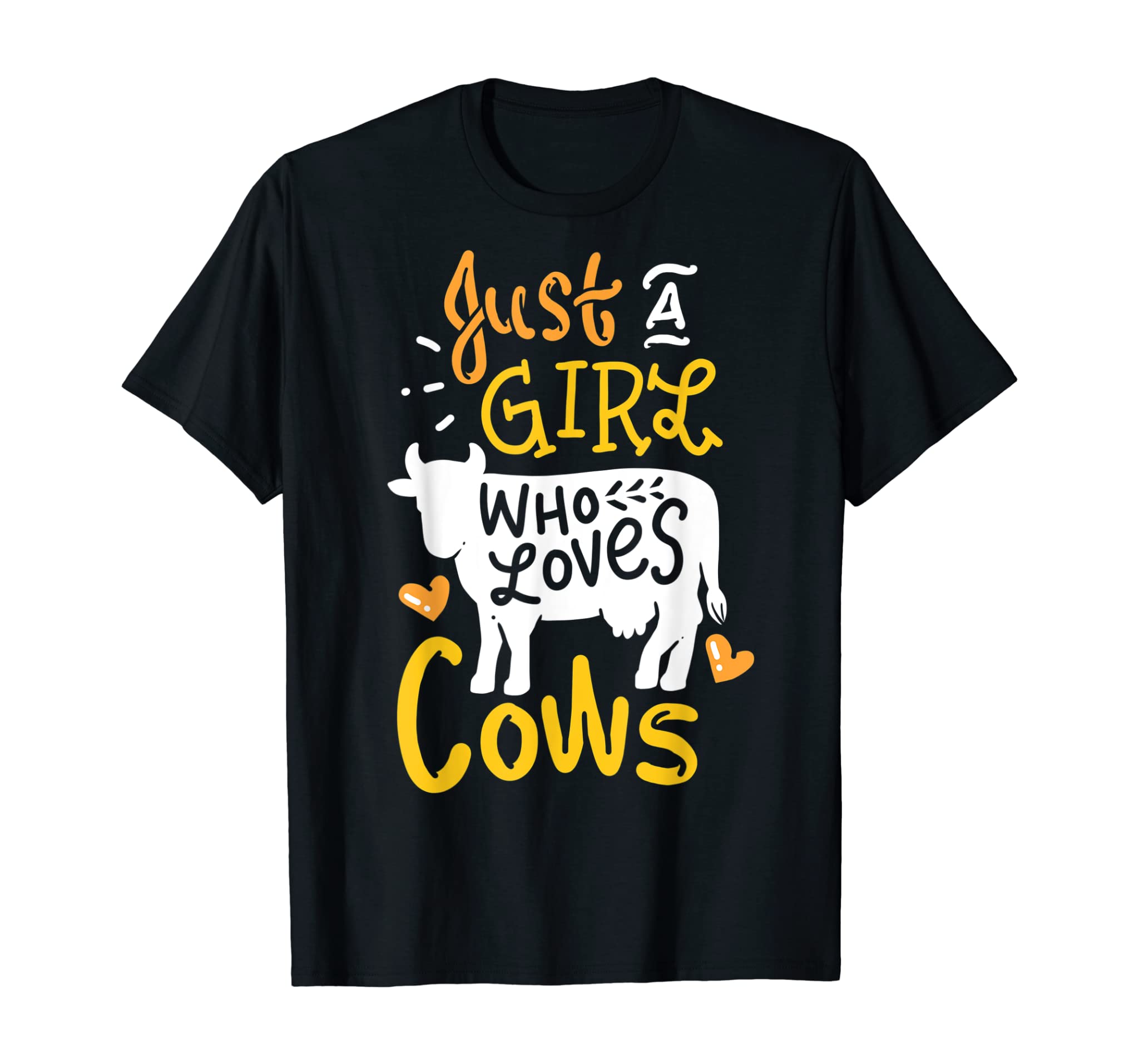 Cows Cow Just A Girl Who Loves Cows Gift T-Shirt