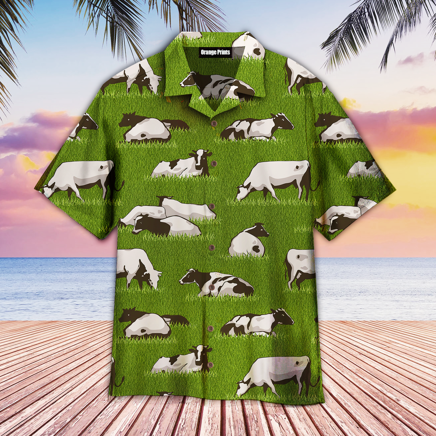 Herd Cows On The Meadow Hawaii Shirt For Men Women Ha101149